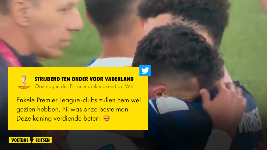 Ex Jpl Speler Barst In Tranen Uit Na Wk Drama Twitter Reageert Massaal