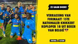 Verrassing van formaat! 1ste Nationaler knikkert koploper 1B uit Beker van België