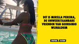 Dit is Mirella Pereira, de onweerstaanbare vriendin van Georginio Wijnaldum