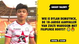 Wie is Dylan Demuynck, de 18-jarige aanvaller van Zulte Waregem met Filipijnse roots?