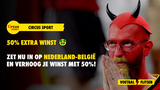 Zet bij Circus.be in op Nederland-België en verhoog je winst met maar liefst 50%!