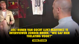 LOL! Ruben Van Gucht lijkt Martinez te interviewen zonder broek: "Wie gaf hier toelating voor?"