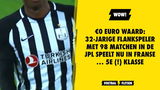 €0 euro waard: 32-jarige flankspeler met 98 matchen in de JPL speelt nu in Franse … 5e (!) klasse