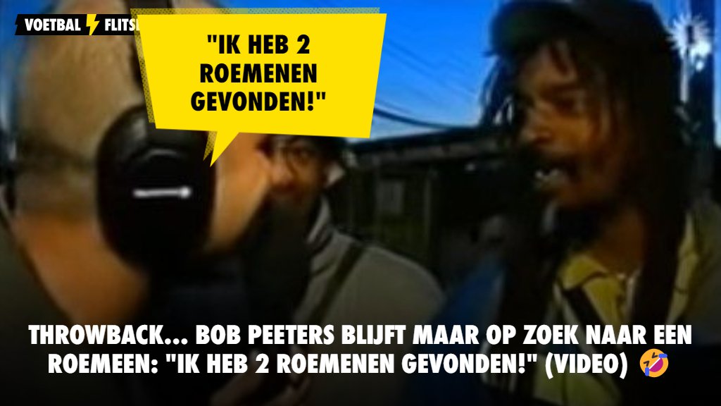 THROWBACK... Bob Peeters blijft maar op zoek naar een Roemeen "Ik heb