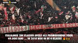 Italiaanse 2de klasser speelt als promovendus voor 49.000 fans ... in 2018 nog in de 4de klasse!