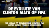 Van 60 naar 77: zo evolueerden de ratings van Clinton Mata op FIFA door de jaren heen