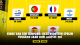 Einde van een tijdperk: deze vedetten spelen volgend jaar hun laatste WK