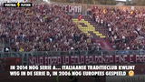 In 2014 nog Serie A... Italiaanse traditieclub kwijnt weg in de Serie D, in 2006 nog Europees gespeeld