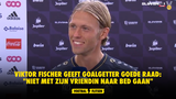 Viktor Fischer geeft goalgetter goede raad: "Niet met zijn vriendin naar bed gaan"