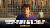 Opvallende ratings! Zo ziet de evolutie van Raman op FIFA eruit door de jaren heen