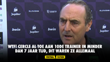 WTF! Cercle al toe aan 10de trainer in minder dan 7 jaar tijd, dit waren ze allemaal