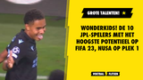 WONDERKIDS! De 10 JPL-spelers met het hoogste potentieel op FIFA 23, Nusa op plek 1