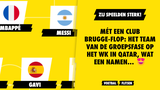 Mét een Club Brugge-flop: het team van de groepsfase op het WK in Qatar, wat een namen...