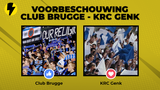 Voorbeschouwing Club Brugge - Racing Genk