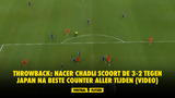 Throwback: Nacer Chadli scoort de 3-2 tegen Japan na beste counter aller tijden (VIDEO)
