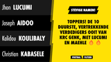 TOPPERS! De 10 duurste, vertrekkende verdedigers OOIT van KRC Genk, met Lucumi en Maehle