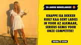 Knappe Isa Dekker ruilt KAA Gent Ladies in voor AZ Alkmaar, serieus gemis voor onze competitie!