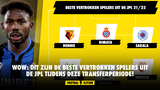 WOW: Dit zijn de beste vertrokken spelers uit de JPL tijdens deze transferperiode!