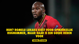 HUH? Romelu Lukaku kiest voor opmerkelijk rugnummer, maar daar is een goede reden voor