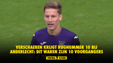 Verschaeren krijgt rugnummer 10 bij Anderlecht: dit waren zijn 10 voorgangers