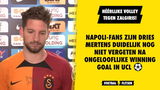 Napoli-fans zijn Dries Mertens duidelijk nog NIET vergeten na ongelooflijke winning goal in UCL