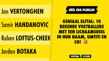 Geniaal elftal: 10 bekende voetballers met een lichaamsdeel in hun naam, Umtiti en co!