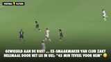 Gewisseld aan de rust ... Ex-smaakmaker van Club zakt HELEMAAL door het ijs in UEL: "45 min teveel voor hem"