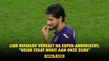 HUH? Lior Refaelov verrast na Eupen-Anderlecht: "Geluk staat nooit aan onze zijde"