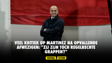 Veel kritiek op Martinez na opvallende aanwezigen: "Zij zijn toch regelrechte grappen?"