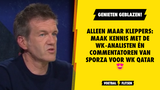 Alleen maar kleppers: maak kennis met de WK-analisten én commentatoren van Sporza voor WK Qatar