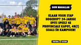 Klaar voor stap hogerop? 24-jarige spits speelt 4e Provinciale kapot, 48(!) goals én kampioen!