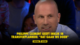 Philippe Clement geeft inkijk in transferplannen:  "Dat gaan we doen"