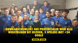 ONWAARSCHIJNLIJK! 4de provincialer won ALLE wedstrijden dit seizoen, 3 spelers met +24 goals