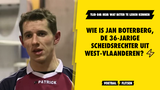 Wie is Jan Boterberg, de 36-jarige scheidsrechter uit West-Vlaanderen?