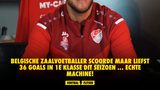Belgische zaalvoetballer scoorde maar liefst 36 goals in 1e klasse dit seizoen ... ECHTE MACHINE!