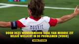 Door deze wondermooie goal van Modric zit België wellicht in de problemen (VIDEO)
