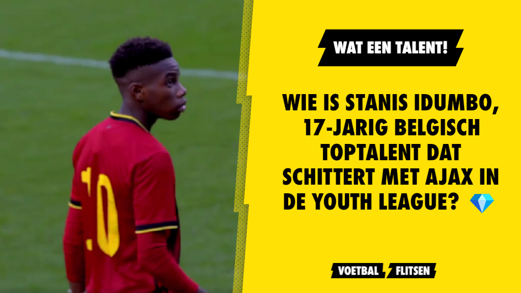 Wie is Stanis Idumbo, 17jarig Belgisch toptalent dat schittert met