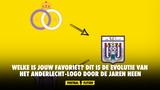 Welke is jouw favoriet? Dit is de evolutie van het Anderlecht-logo door de jaren heen