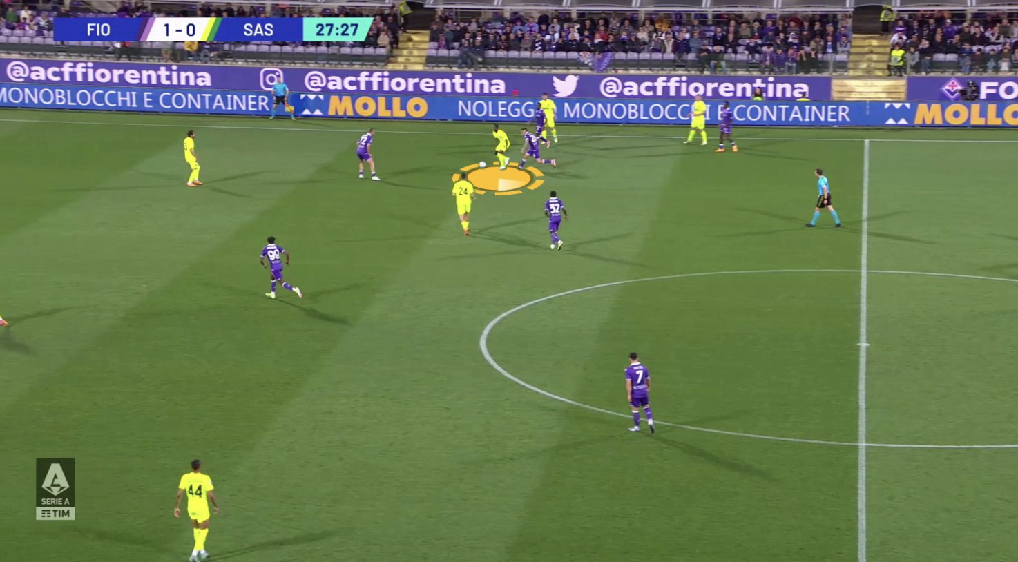 tactische analyse fiorentina tegen sassuolo