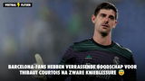 Barcelona-fans hebben verrassende boodschap voor Thibaut Courtois na zware knieblessure