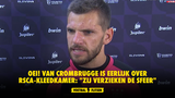 OEI! Van Crombrugge is eerlijk over RSCA-kleedkamer: "Zij verzieken de sfeer"