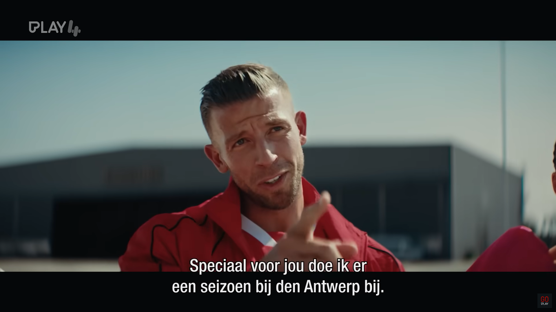 Toby Alderweireld in de reclamevideo van DSMTW