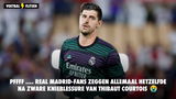 Pffff .... Real Madrid-fans zeggen ALLEMAAL hetzelfde na zware knieblessure van Thibaut Courtois