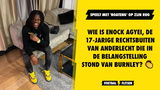 Wie is Enock Agyei, de 17-jarige rechtsbuiten van Anderlecht die in de belangstelling stond van Burnley?