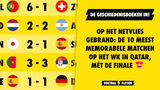 Op het netvlies gebrand: de 10 meest memorabele matchen op het WK in Qatar, mét de finale