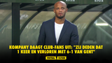 Kompany daagt Club-fans uit: "Zij deden dat 1 keer en verloren met 6-1 van Gent"