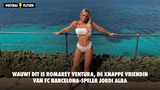 WAUW! Dit is Romarey Ventura, de knappe vriendin van FC Barcelona-speler Jordi Alba