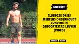 GEEN RUST! Clubloze Dries Mertens traint hard onderhoudt conditie in geboortestad Leuven (VIDEO)