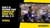 Exact 9 jaar geleden: Anderlecht pakt derde titel op rij na 3-1 zege tegen Lokeren (VIDEO)