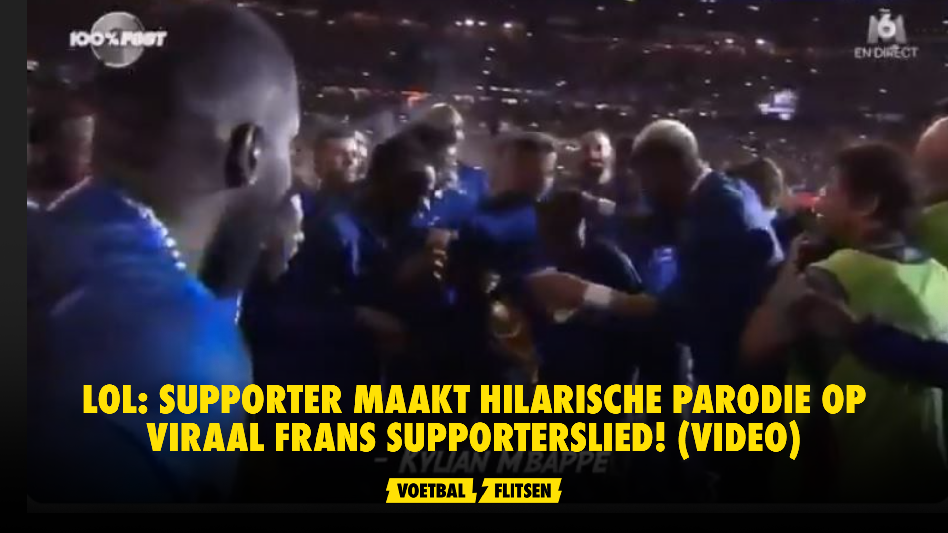 LOL: Supporter Maakt Hilarische Parodie Op Viraal Frans Supporterslied ...